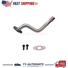 Turbo Oil Return Drain Line Tube Fit For Dodge Cummins 5.9l Diesel 5135786ab Us