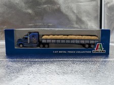 Italeri 1:87 HO Scale Diecast Semi Truck Blue...