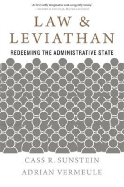 Law and Leviathan by Adrian Vermeule PAPERBACK 9780674278691