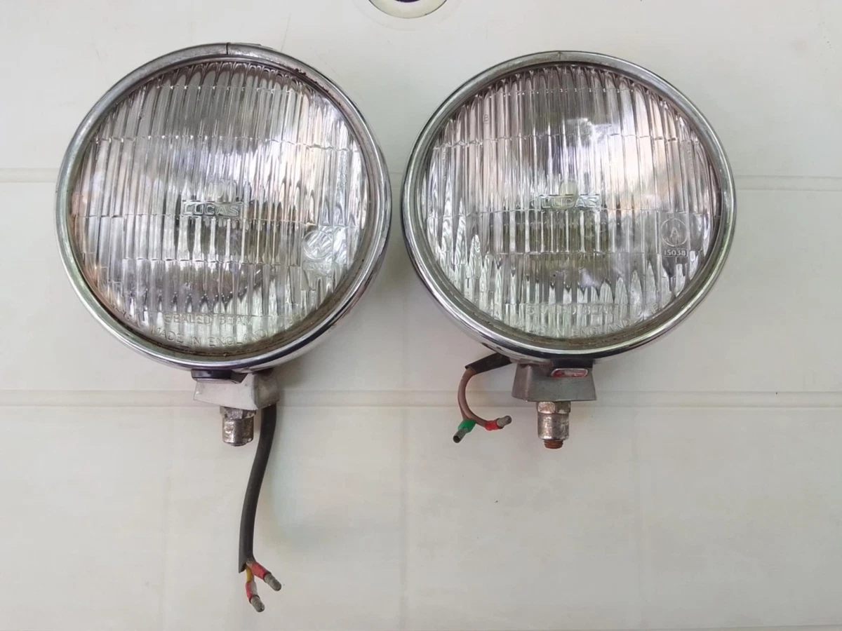 60年代LUCAS フォグランプ 12V /55W (SEALED BEAM) Lights Lucas |