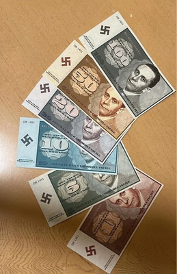 #ad WW2 WWII German The Minister currency set of 6 $15.99