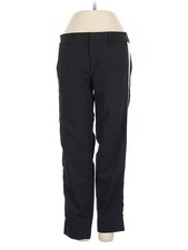 Vince. Women Black Track Pants 2