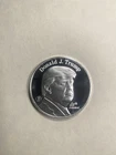 Beautiful 1 Oz Trump Silver Round. Fast shipping
