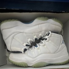 Jordan Air Jordan 11 Retro Legend Blue 2014 White/Legend Blue 378037-117 High T