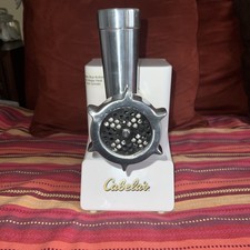 Complete Cabelas Heavy Duty Meat Grinder Model 33-0101 With Three Cutting Plates