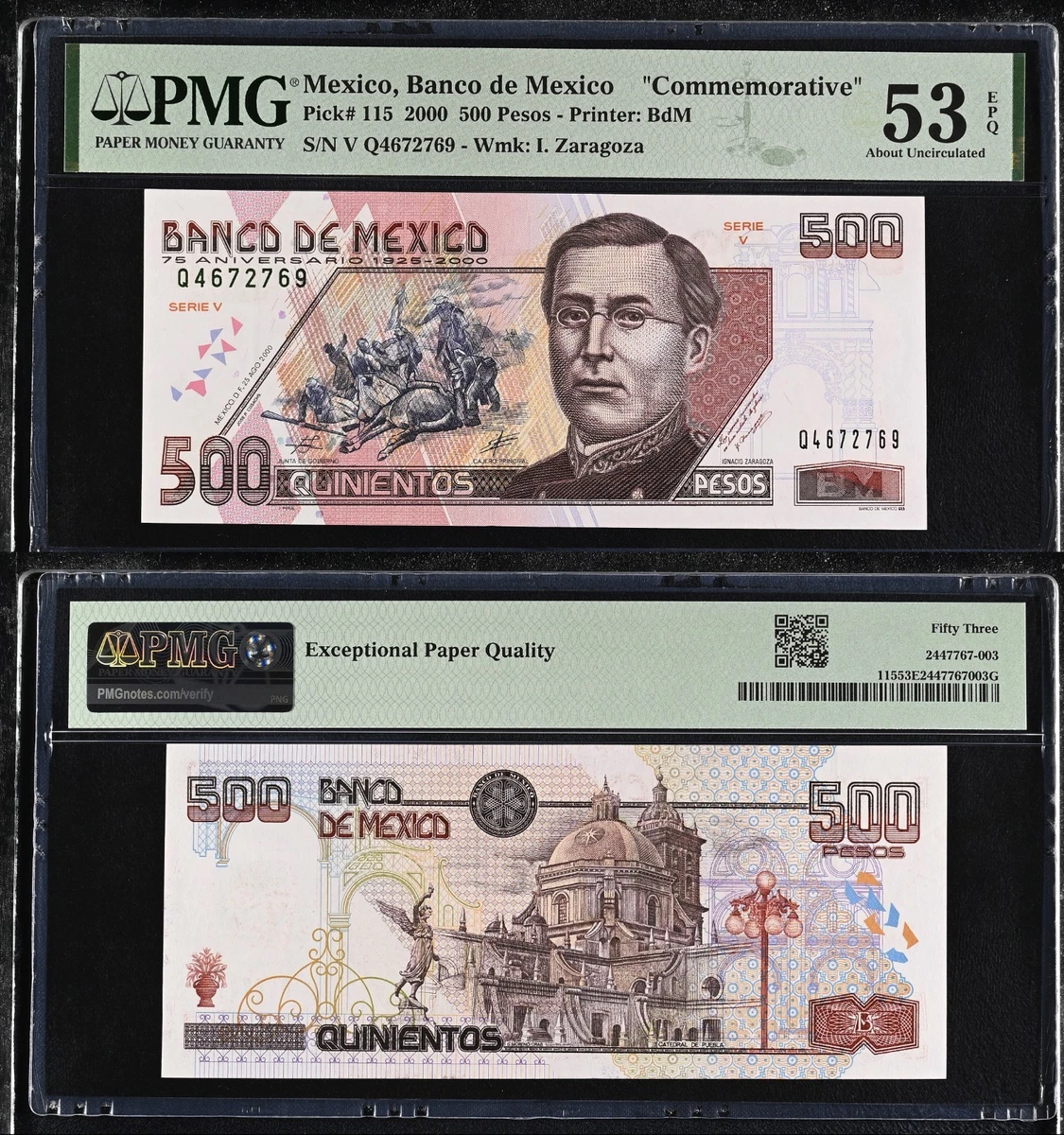 25+ Uncirculated 2000 Mexican Paper Money for sale | Updated Oct 2026