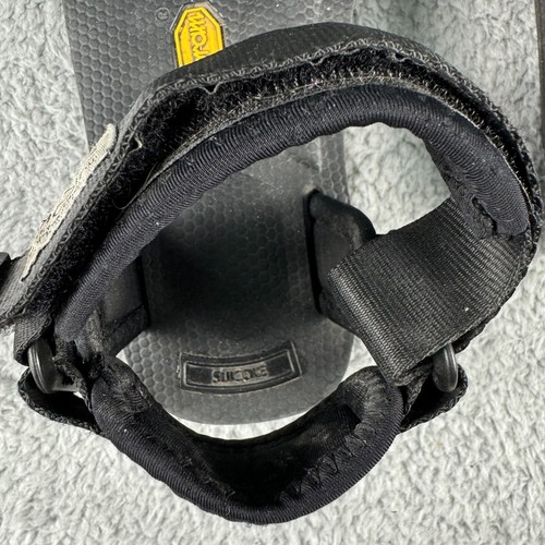 Suicoke WAS-V Riemchensandalen Herren 6 schwarz Slipper Vibram Slingback Keilabsatz - Bild 5 von 12
