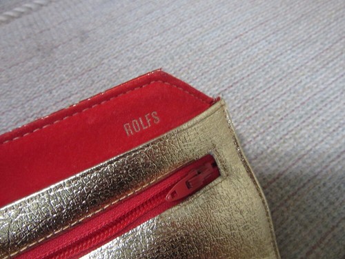 Vintage ROLFS faltbare Reise Schmuck Aufbewahrungstasche - Bild 5 von 9
