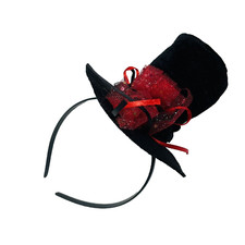 Witch Fairy Hat Headband Wicked Fancy Dress Up Halloween Child Costume Accessory