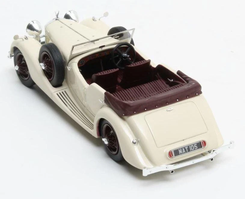 Matrix 1:43 Scale Alvis Cross & Ellis White 1938 - Image 3 of 3