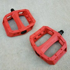 orange bmx pedals