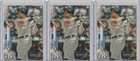 2020 TOPPS AARON JUDGE #7 (3) CARD LOT