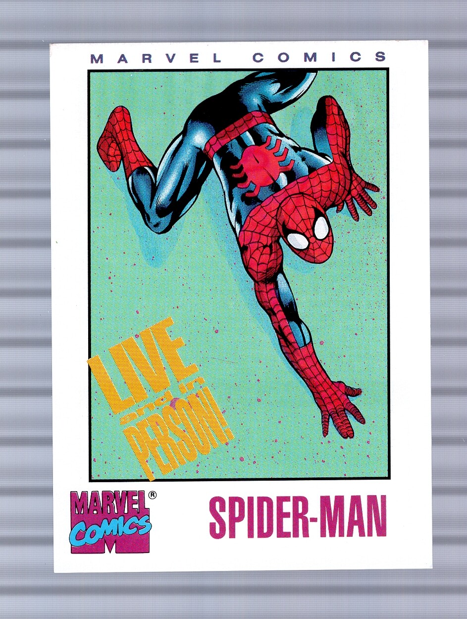 MARVEL - SPIDERMAN OFFICIAL AUTOGRAPH CARD - 1992 | eBay