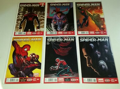 Spiderman Miles Morales The Ultimate #1-6 Goblin Marvel High Grade Set 2014 (6)