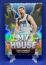 2022-23 Panini Donruss Optic Luka Doncic My House Lime Green Prizm #22/149 (SP)