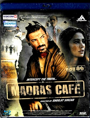 MADRAS CAFE - JOHN ABRAHAM, NARGIS FAKHRI - BOLLYWOOD BLU RAY -ENGLISH SUBTITLES