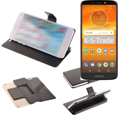 Handy-Hülle für Motorola Moto E5 Plus Dual-SIM Flip-Cover Case Schutzhülle sc