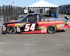 RILEY HERBST 2018 #54 ADVANCE AUTO PARTS TRUCK AT PHOENIX 8X10 GLOSSY PHOTO #3