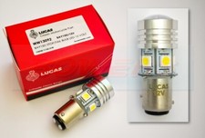 Lucas Classic Car Motorcycle BAY15D 12v LED Stop/Tail Light Bulb Dual Polarity