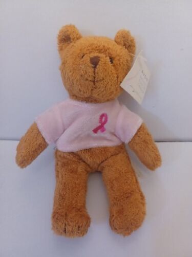 Peluche ours en peluche vintage Avon sensibilisation au cancer du sein jouet * LIVRAISON GRATUITE * - Photo 1 sur 2