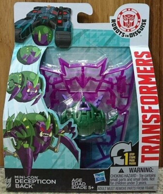 Hasbro Transformers RID Robots in Disguise Mini-Con Decepticon Back in ...