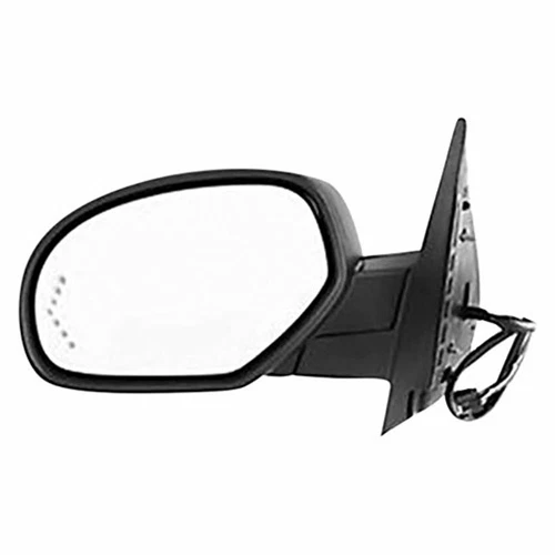 Fits 07-14 GM TRUCK POWER MIRROR W/HEAT-SIGNAL ON GLASS-MANUAL FOLDING-PAINT T L