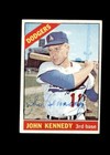 John Kennedy Dodgers 1966 Topps authentic autographed card