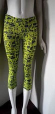 ZUMBA WEAR DAMEN SPORT KURZE LEGGINGS GR. XS POLYESTER STRETCH 