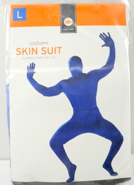 blue skin suit