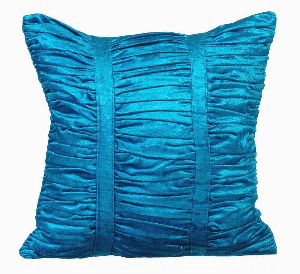 Decorative Cushion Cover Blue 16
