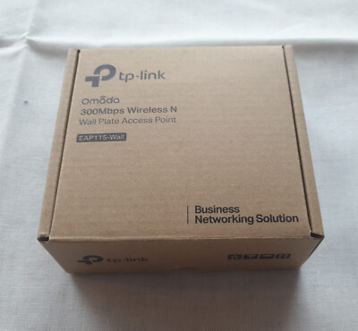 TP-LINK EAP115-Wall 300Mbps PoE Access Point - Weiß