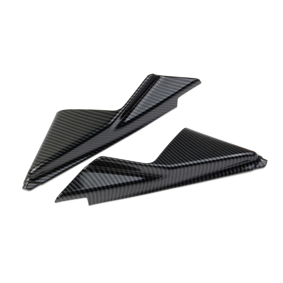 Cubierta interior de fibra de carbono estilo fibra interior pilar A apta para Nissan 370Z Foto 3 de 4