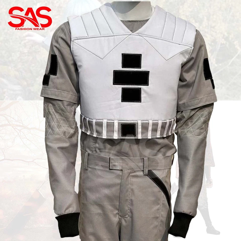 Traje de vuelo inspirado en Mandalorian Custom Concept Star War 3 piezas Foto 4 de 4