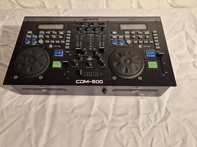 Gemini CDM-500 - Professionelle DJ-Workstation CD