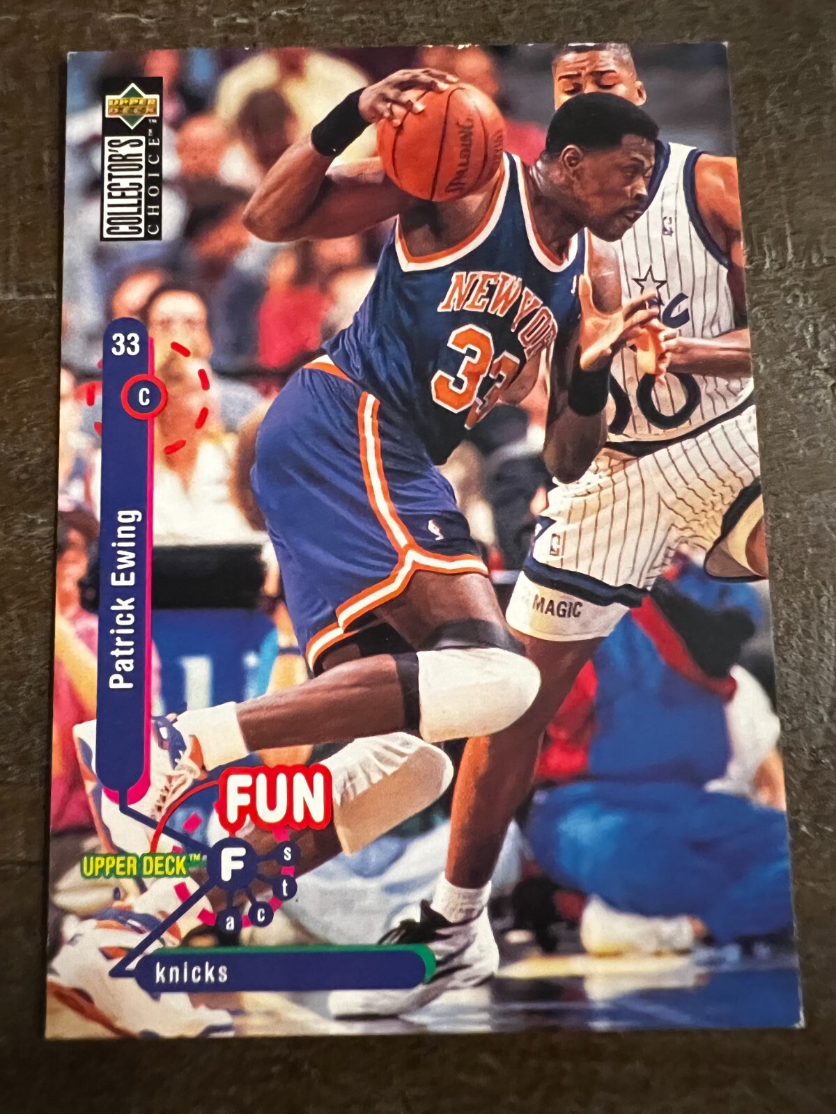 1995 Upper Deck NBA Basketball Card #183 Patrick Ewing Fun Facts (H5) | eBay