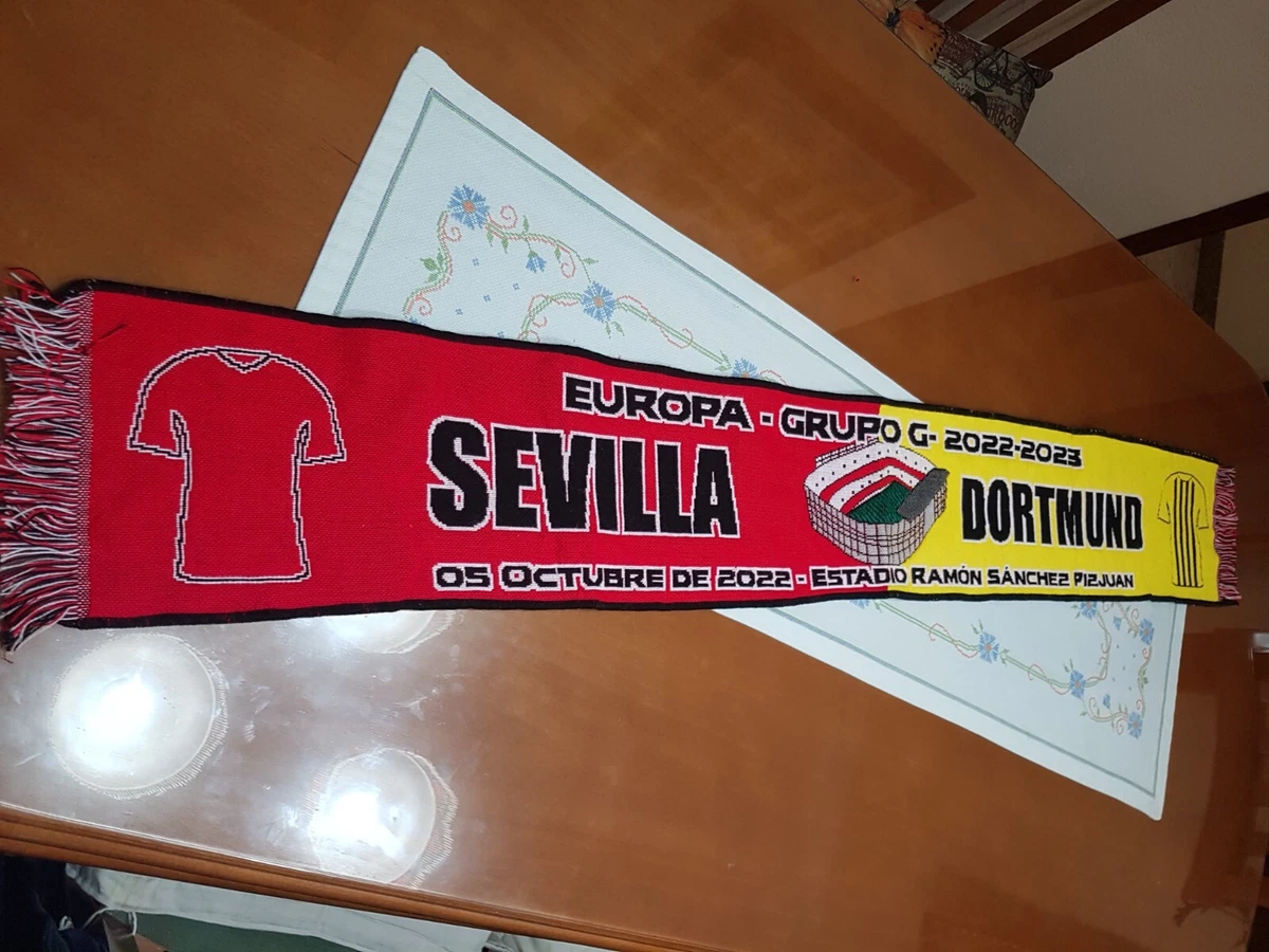 BUFANDA OFICIAL CENTENARIO SEVILLA FC CONTRA SELECCION DE