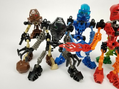 LEGO Bionicle Toa Mata Complete Set of (6) 8531 8532 8533 8534 
