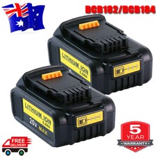 2X For DEWALT 20V 20 Volt Lithium MAX XR 5.0Ah Battery DCB200 DCB182 DCB205-2
