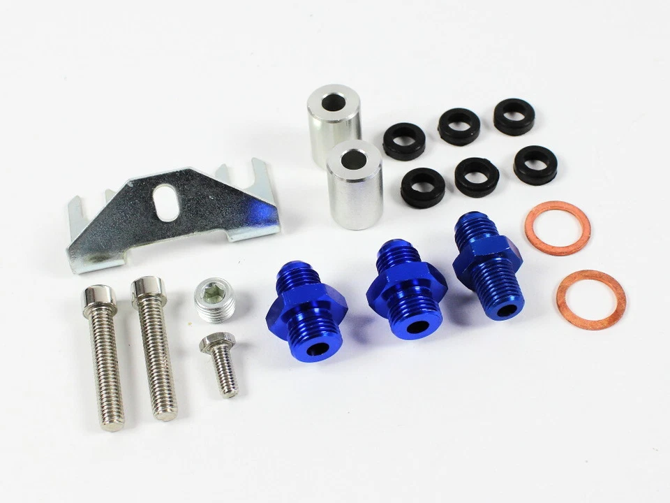 Barra de Inyección Azul High Flow AN6 para Nissan Skyline R32 R33 R34 GTR RB26 - Imagen 4 de 4