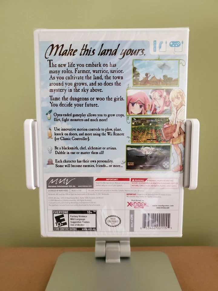 Rune Factory Frontier (Nintendo Wii, 2009)🏰🎆*Brand New*✨🏹 - Image 4 of 4