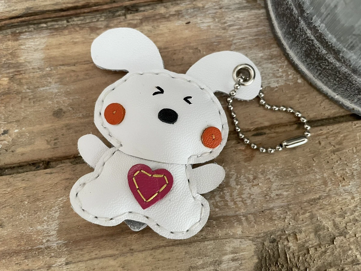 Bunny tail deals keychain