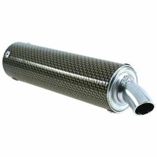 SILENZIATORE SIMONINI ECARBONIO L 200 PIAGGIO 125 PER VESPA PX T5 (VNX5T) 1992-