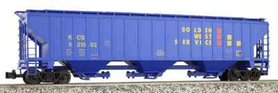 Neu AML 3 Bay Hopper Golden West Service Metalldrehgestelle & Achsen G431-GWS