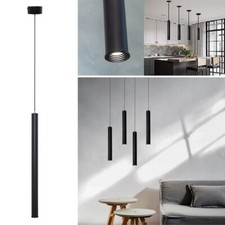 Lampada a Sospensione LED 3W Design Cilindro Alluminio Moderno da Interno IP20