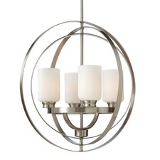Home Decorators Collection 24 In 4 Light Brushed Nickel