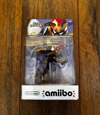 *BRAND NEW/SEALED - 1st Edition* amiibo Super Smash Bros Captain Falcon Figure