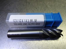 GWS 1/2" 5 Flute Carbide SQ Endmill 1/2" Shank 1/2 x 1/2 x 1 x 3, 5FL SE LOC31