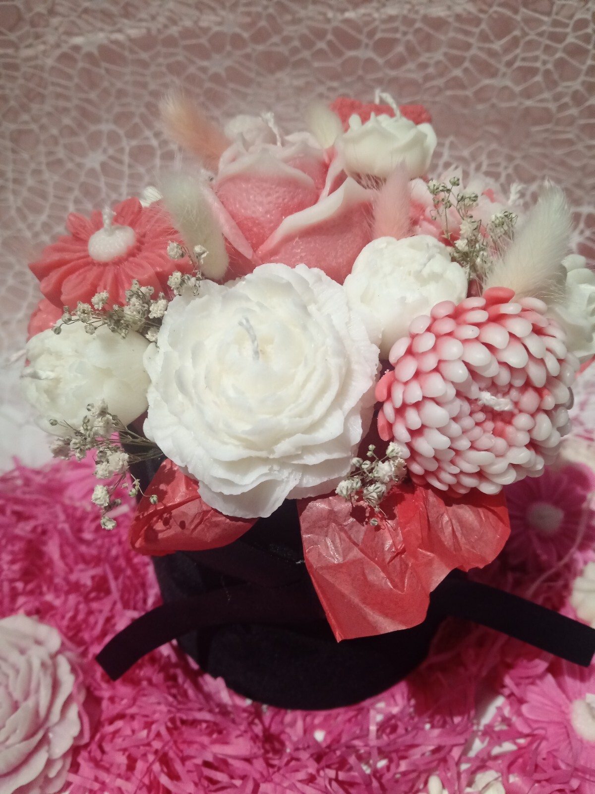 Candel Flower Basket 