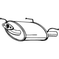 Bosal EndschalldäMpfer SchalldäMpfer FüR Nissan Almera I Hatchback 145-339