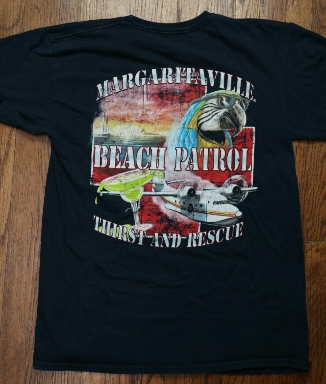 T-shirt Jimmy Buffett Margaritaville - Coupe Regular, Multiples Couleurs, Coton Gildan